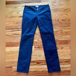 Lilly Pulitzer Navy Eyelet Capris - Size 00